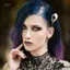 PNPIA- Goth Thời Trang Mô Phỏng Skeleton Crow Head Kẹp Tóc Cho Nữ Tối Sáng Tạo Kinh Dị Vui Nhộn Kẹp Tóc Tiệc Halloween Phụ Kiện Tóc