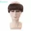 FUJIOU Đầu hói Tóc Giả, Đạo Cụ Chú Hề Cosplay Tóc Giả Ngộ nghĩnh Hói Tóc Giả, Hóa Trang Thể Hiện Hiệu Suất Ngắn Thẳng Halloween Tóc Giả Hói Tiệc Halloween