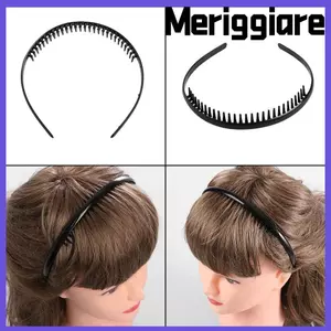 MERIGGIARE 1 / 2 Chiếc Băng Đô Quấn Tóc Thể Thao Quần Áo Bóng Đá Nhựa Răng
