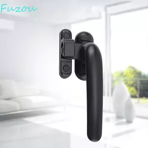 Tay nắm cửa sổ FUJIOU Đen / Trắng dày có khóa Đa năng Lắp đặt dễ dàng Vỏ khóa hợp kim nhôm