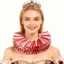 DONOVANQQ Xiếc Chú Hề Cổ Xù, Cổ Xù Cổ Điển Có Thể Tháo Rời, Sang Trọng Retro Cosplay Trang Phục Victoria Phục Hưng Cổ Giả Carnival