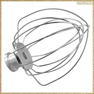 Miếng dán đánh trứng cho máy trộn đứng có đầu nghiêng, Máy khuấy kem trứng bằng thép không gỉ, (Thay thế K45WW)