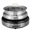 Nồi lẩu nướng hấp Morico MH801, Dung Tích 4L, Inox 304 Cao Cấp, Gia Nhiệt 360°, Công Suất 1300W