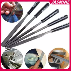 JASMINE 5 Cái / bộ Tập Tin Kim Loại Thủy Tinh Đá Trang Sức Khắc Gỗ Thủ Công Sửa Chữa JASMINE