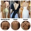 BRABRAA Small Bust Push Up Bras, Áo ngực không lưng màu trơn hình chữ U, Dây đeo mỏng vô hình có thể điều chỉnh Dây đeo đồ lót dành cho nữ