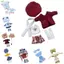 Bộ trang phục búp bê YOLOGO, Thay quần áo có mũ 1 / 8 1 / 12 Quần áo búp bê BJD, Áo len thông thường hợp thời trang Áo khoác búp bê phong cách mùa thu đông cho búp bê 15-22cm