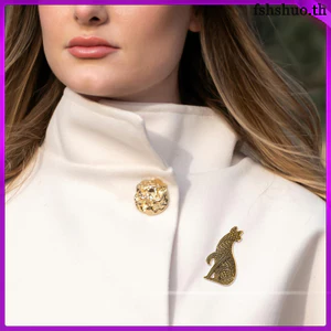 Retro Mèo Trâm Pin Dành Cho Nữ Hợp Kim Vintage Cho Áo Khoác Và Áo Khoác Động Vật Độc Đáo Lý Tưởng Cho Trang Phục Thời Trang Và Mặc Hàng Ngày