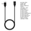 < CarFashion > Cáp sạc đồng hồ Type-c cho Garmin Vivoactive 5 Venu 3 – Bảo vệ ngắn mạch chống nhiễu Dây truyền dữ liệu thay thế điện áp gợn sóng thấp