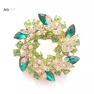 JULYHOT Nữ Thổ Cẩm Khăn Bling Bling Pha Lê Kim Cương Giả Hoa Thổ Cẩm Chân Massivedeals