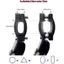 TMOY Xe Đạp Có Thể Điều Chỉnh Kistand Nhôm Phía Sau Xe Đạp Đứng Cho Xe Đạp 22 "-27" Dụng Cụ Xe Đạp TMOY