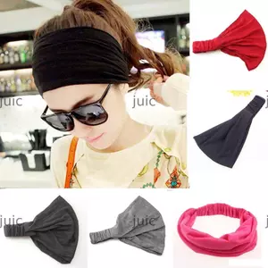 Băng đô đàn hồi JUIC Chạy băng đô Turban co giãn chắc chắn Quấn đầu