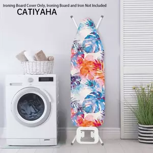 CATIYAHA In Hình Đệm, Vỏ Bàn ủi chịu nhiệt chịu lực cao bền bỉ, Phiên bản dày Nhiều màu và đa phong cách Giá ủi đa năng Trang chủ