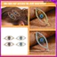 4 Ác Mắt Tóc Bộ Vintage Kim Cương Giả Kẹp Tóc Phụ Kiện Tóc Phong Cách Punk Tóc Barrettes Độc Đáo Trang Sức Tóc Cho Nữ Cô Gái