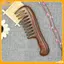 VFZ Gỗ Đàn Hương Tự Nhiên Hairbs Chống Tĩnh Điện Woodenb Máy Mát Xa Răng Rộng Dài Detangle Gỗ Đàn Hương Chăm Sóc Tóc Quà Tặng Hộ Gia Đình Louislifecool