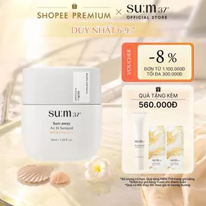 Sữa chống nắng thuần chay su:m 37 Sun-away Air fit Sunquid SPF50+ 50ml