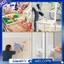 Bàn chải sơn Tay cầm dài Bàn chải viền 0,45 inch, 0,6 inch, 0,75 inch, Công cụ cọ sơn trang trí