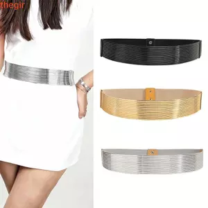 THEGIRL8B Thắt lưng Corset, Thắt lưng nữ sáng sủa, Tiệc Cummerbunds co giãn mỏng thanh lịch