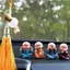 4 Cái 1 Bộ Tượng Bé Kung Fu Monk Tượng Phụ Kiện Ô Tô Đẹp