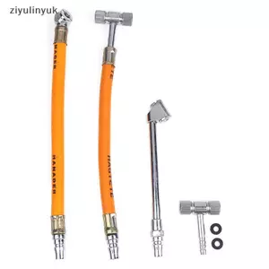 Ziyulinyuk Xe Đạp Bơm Hơi Xe Máy Tru Lốp Đầu Nối Máy Bơm Hơi Dụng Cụ Phần Cứng Van Vòi Phun Ô Tô Ống Khí Bơm Kim VN