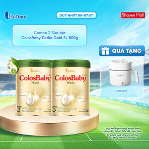 Sữa bột ColosBaby Pedia Gold 3+ - Lon 800g