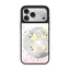 Ốp điện thoại cứng gương khung ảnh màu hồng cho IPhone 17 Pro Max 17 Air 15 14 13 12 11 16 Plus