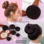 Hair Bun Maker 1 Cái Xốp Mềm 3 Màu Tùy Chọn Dễ Dàng Sử Dụng Kẹp Tóc Cho Nữ Bé Gái Kiểu Tóc Hàng Ngày DIY Mới