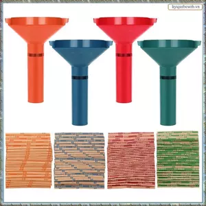 Bộ 4 ống phân loại tiền xu Bộ 4 ống kèm gói tiền xu Các loại 100 chiếc cho quý, tự làm và xu