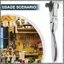 1 Chiếc Thép Bạc 1 / 4 Nhanh Xoay Hai Đầu Mini Ratchet Cờ Lê Tay Cầm Tua Vít Ratchet Cờ Lê