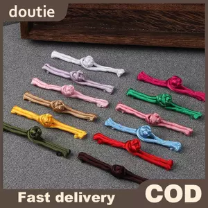 Doutie Sườn Xám Nút 5 Đôi Handmade Vải Thắt Nút Dây Đóng Cửa Cho Đường Phù Hợp Với DIY Đầm Làm Trang Phục May VN