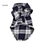 Dễ Thương Cho Thú Cưng Chó Con Kẻ Sọc Áo Sơ Mi Quần Áo Áo Áo Thun Top Trang Phục Size XS S M L