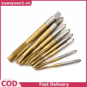 XUAN M2 / M2.5 / M3 / M3.5 / M4 / M5 / M6 / M8 HSS Hệ mét Ống sáo thẳng Vít Tap Cắm VN
