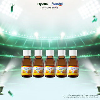 Bộ 5 chai Siro Pharmaton Kiddi 100ml giúp xương chắc khỏe, hỗ trợ sự phát triển toàn diện của trẻ