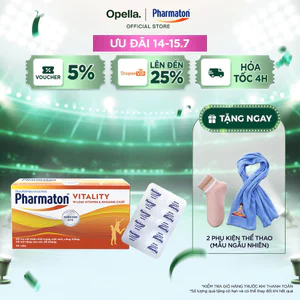 Thực Phẩm Bảo Vệ Sức Khỏe Pharmaton Vitality Dạng Vỉ Tiện Lợi Hộp 50 Viên