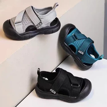 | women's sandals | sandals for girls ❅Giày Sandal Bé Trai Mùa Hè 2026 Phong Cách Mới Cho Bé Tập Đi Giày Đế Mềm Chống Trơn Trượt Bé Gái Giày Lưới Trẻ Em✌