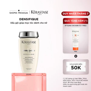 Dầu gội giúp tăng mật độ và làm dày tóc từ bên trong, dành cho nam/ nữ - Kérastase Densité Bain 250ml