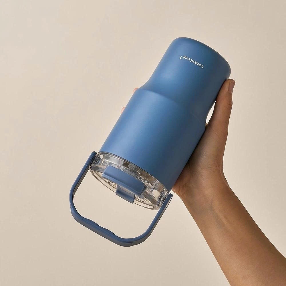 Bình giữ nhiệt LocknLock 880ml, Straw Sip Ceramic Tumbler LHC4431 - HAPOS LOF | BigBuy360 - bigbuy360.vn