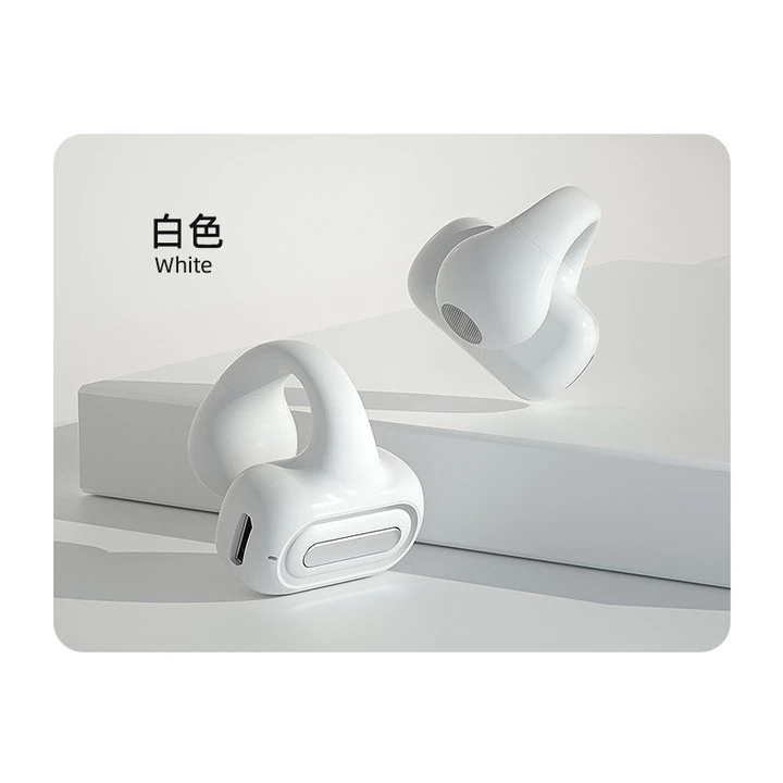 Bluetooth Lớn Phong Cách Mới Tai Nghe Xương Tai Khái Niệm Không Dây Chống Trơn Trượt Trò Chơi Tai Nghe In-Ear Tai Nghe air7 Tai Nghe Dẫn Điện Tai Blue – 7