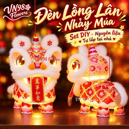 Lồng đèn Đầu Lân