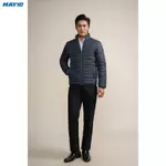Áo khoác bông nam hai mặt May 10 mã 030124221LGG NAVY — ảnh 6