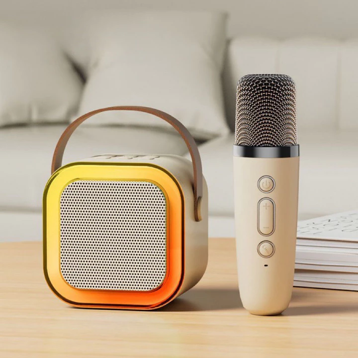 Loa Bluetooth, loa Bluetooth di động có cổng USB, loa Bluetooth không dây tích hợp chức năng hát – 2