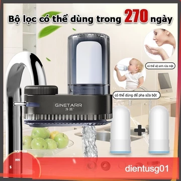 [HÃNG CHÍNH HÃNG] lọc nước tại vòi Bộ lọc nước tự động tại vòi,Lọc đến 99% cặn bẩn lọc nước sinh hoạt trên bồn rửa