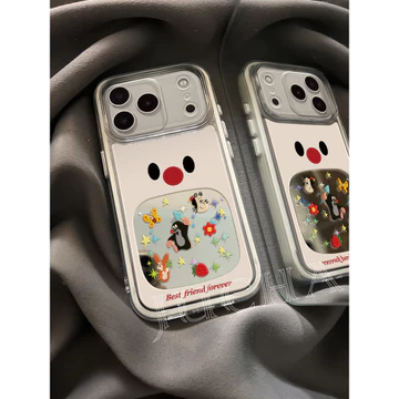 ốp lưng iphone 18 pro max ốp iphone 18 pro max Ốp điện thoại di động mẫu mới dùng cho Apple 18pro ốp bảo vệ iphone nữ cao cấp cảm giác hoạt hình vui nhộn 18pormax mặt gương ốp toàn