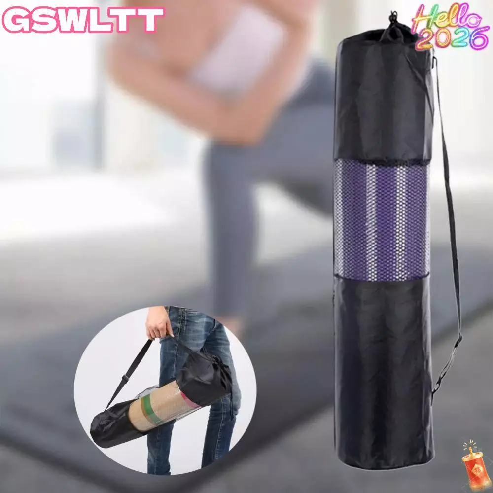 Túi Thảm Tập Yoga MKOFONU, Gói Thảm Tập Yoga Lưới Co Giãn Cơ Bụng, Gói Thảm Thể Thao Dây Đeo Có Thể Điều Chỉnh Dụng Cụ Thể Thao Túi Thể Thao Yoga Chống Thấm Nước Cho Pilates Tập Yo