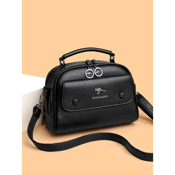 Women's Minimalist Genuine Leather Handbag – 6