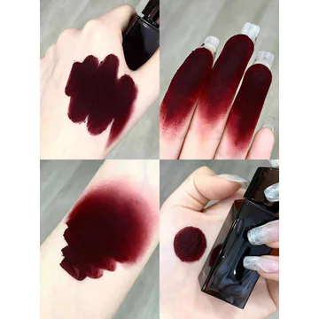 🔥Halloween son môi Phụ kiện trang điểm cosplay Son môi ma cà rồng Son Môi 829 Anh Đào Ác Nữ Màu Châu Âu Mỹ Mờ Plasma Đỏ Đậm Đỏ Nâu 826 Enzyme Son Môi