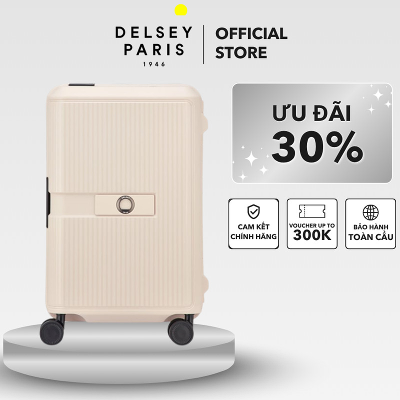Vali kéo Vauban - Vali Delsey Paris cao cấp bảo hành chính hãng quốc tế