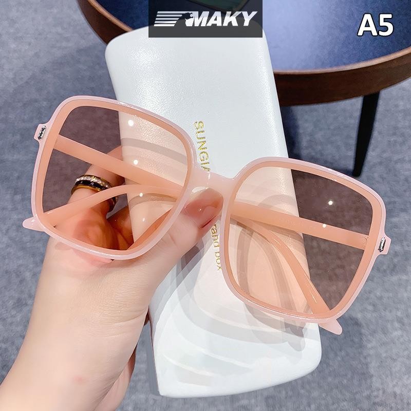 Newwellknownepic Thời Trang Mới Vuông Sắc Thái Kính Mát Chống Tia Cực Tím Vintage Kính Chống Nắng Kính Mắt VN