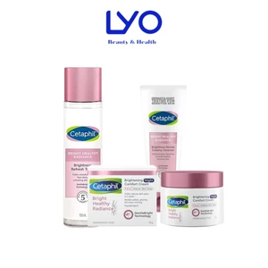Sữa rửa mặt/ Kem dưỡng/ Toner Cetaphil Bright Healthy Radiance dành cho da nhạy cảm, giúp sáng da LYO