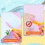 Kéo tập mầm non LAKAM, Đầu cùn Comfort Grip Kéo an toàn cho trẻ em, Thiết kế chống ghim bằng nhựa an toàn Kéo chống kẹp Phát triển phối hợp mắt tay