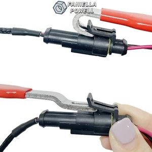 Bộ tách đầu nối điện FANIELLAPOWELL, Công cụ loại bỏ đầu nối điện ô tô đa năng bằng kim loại, Công cụ loại bỏ phích cắm dây chống trượt chất lượng cao
